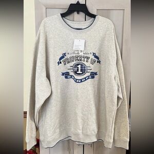 NWT - #1 Grandpa - Mens XL - Beige - Croft & Barrow Sweater